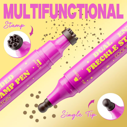 Helloadorn® Dual-Ended Freckle Stamp Pen-Waterproof Long-Lasting Freckle Marker
